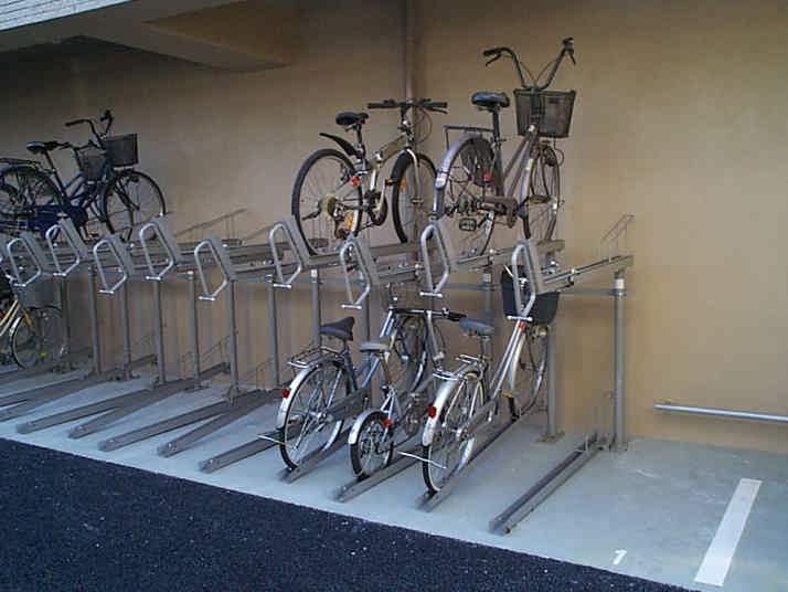 駐輪機 自転車ラック 平行移動式駐輪機 スラーク の向陵工業株式会社