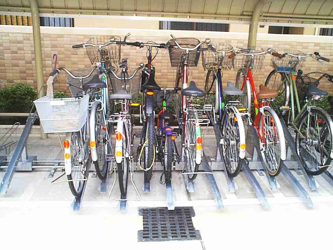 駐輪機 自転車ラック 平行移動式駐輪機 スラーク の向陵工業株式会社